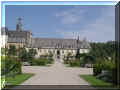 jardins de Valloires devant l'abbaye (67305 octets)