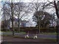 beaulieu : jardin public, banc sous les marroniers d'Inde, 04/2006 (103256 octets)