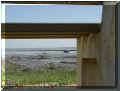 Rivedoux, plage Nord, mar�e basse "sous le banc" (49836 octets)