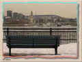 bancs publics du parc Jean Drapeau de Montr�al (50178 octets)